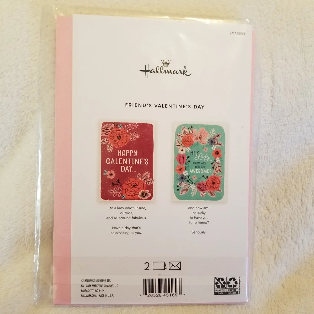 Hallmark Valentine's Day Card Assortment 14 New Cards with Envelopes